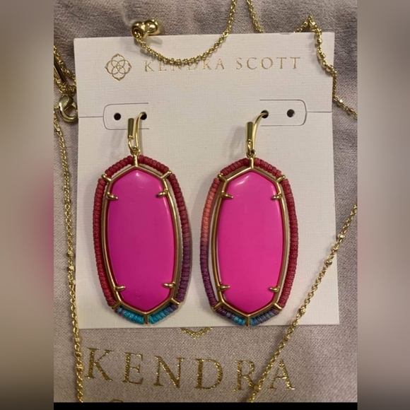 Kendra Scott Threaded Elisa set - Picture 2 of 2